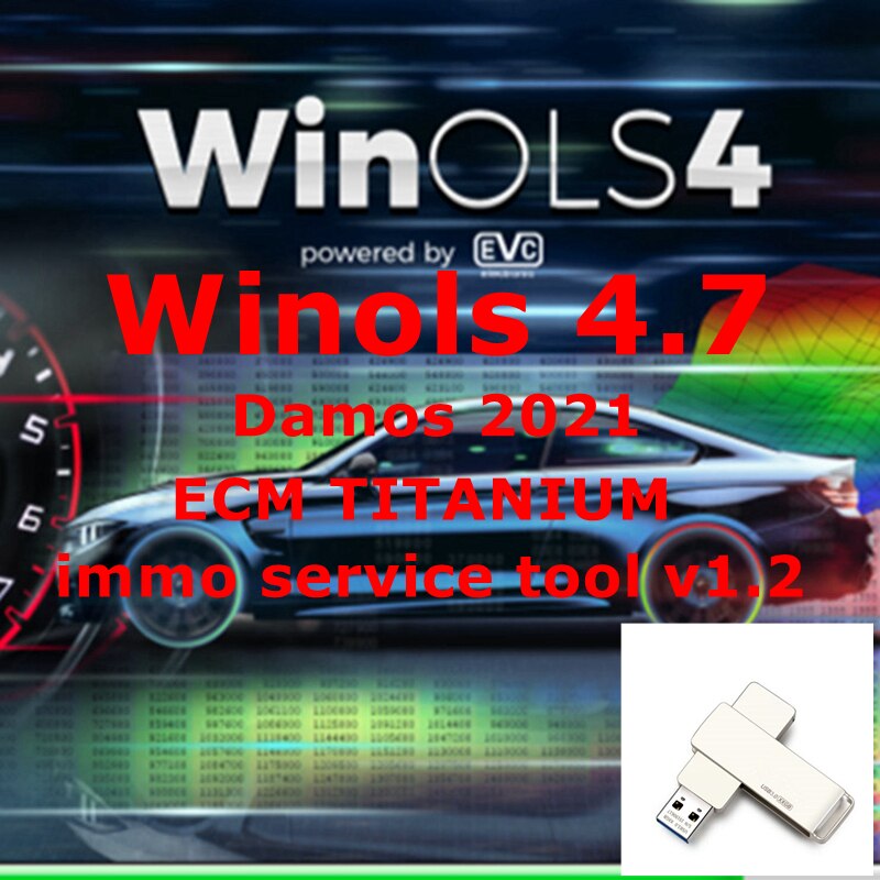 WinOLS ÷ 4.7, vmwar + 2021 Damos + ECM ƼŸ ..